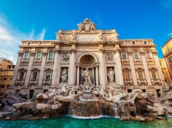 Рим (Италия) - фонтан Треви