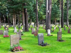 Стокгольм - лесное кладбище