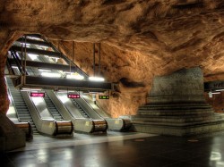Стокгольм - стнация метро