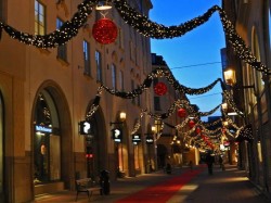 Рождественские улицы Стокгольма