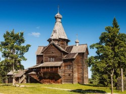 Великий Новгород (Россия) - музей деревянного зодчества Витославлицы