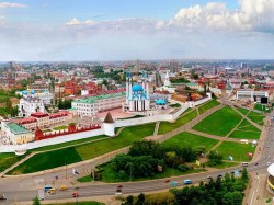1. Казань - панорама города