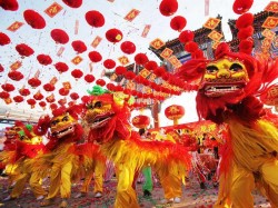 4. Празднование китайского нового года