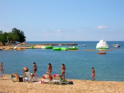 3. Умаг (Хорватия) - пляж