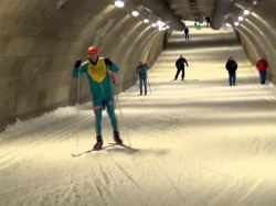 4. Вуокатти (Финляндия) - круглогодичный тоннель для лыж и сноуборда