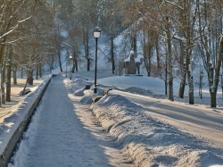1. Бирштонас (Литва) - зима