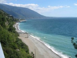 1.Пицунда (Абхазия) - пляж