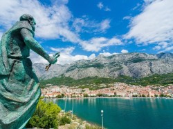 Макарска (Хорватия) - статуя Святого Марка