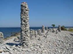 2. Саарэмаа (Эстонія) - каменныя пірамідкі Тагарана