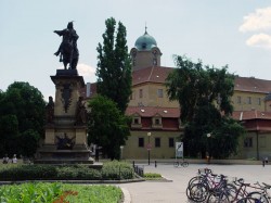 4. Подебрады (Чехия) - Конная статуя короля Йиржи