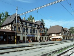 2. Старый Смоковец (Словакия) - местная ж/д станция