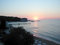3. Солнечный день (Болгария) - закат на море