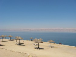 1. Мертвое море (Иордания) - пляж