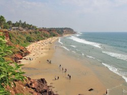 2. Керала (Індыя) - пляжы Варкалы