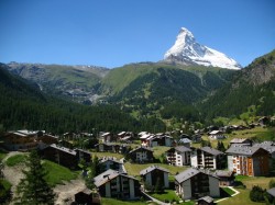 1. Церматт (Швейцария) - панорама