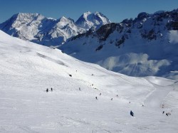 2. Куршевель (Франция) - зона катания для подготовленных лыжников Кре