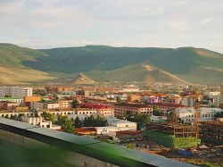 Монголия - город