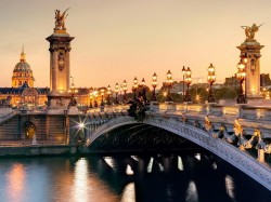 Франция - мост Александра III  в Париже