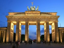 Германия - Бранденбургские ворота в Берлине