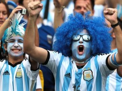 4. Аргенціна - футбольныя аматары