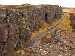 Ісландыя - нацыянальны парк Тингвеллир