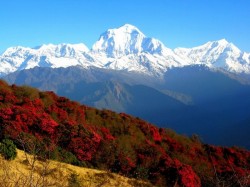 2. Непал - Вид на горы