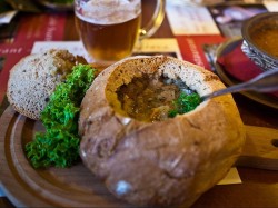 Латвія - хлебны суп
