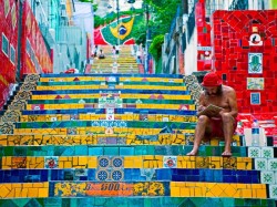 Рио-де-Жанейро (Бразилия) - лестница Селарона