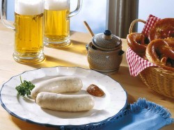 1. Нюрнберг - Weisswurst - белые колбаски