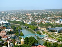 Тбилиси (Грузия) - Мост Мира