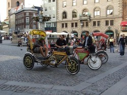 3. Копенгаген - велорикша
