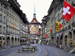 Берн (Швейцария) - часовая башня Цитглоггетурм
