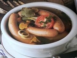 3. Бамберг - Жареные колбаски в пивном соусе
