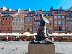 3. Варшава (Польша) - памятник Русалочке