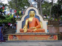 3. Катманду - Статуя Будды