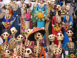 5. Мексика - сувениры в День мертвых Día de los Muertos