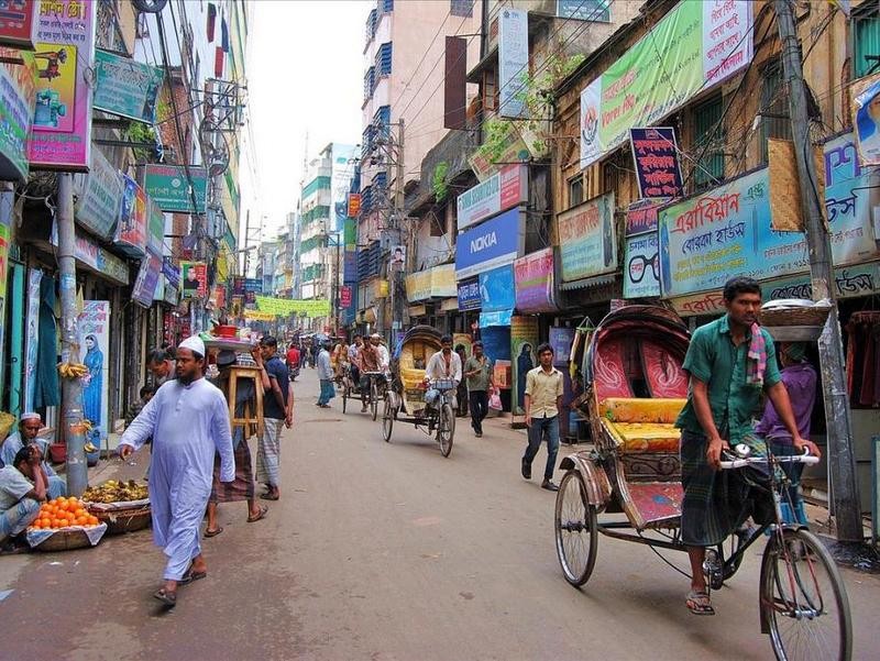 Рикши Дакка 
