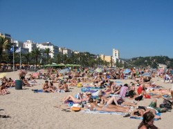 Ллорет де Мар (Испания) - пляж