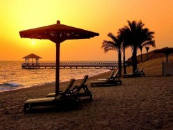 3. Сахл Хашиш (Египет) – закат на пляже