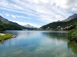 3. Санкт-Мориц (Швейцарыя) – Озеро Лей-да-Сан-Муреццан