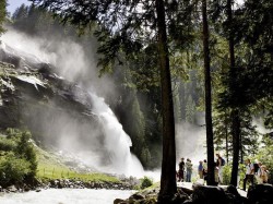 4. Бад Гастайн (Австрия) - водопад Кримль