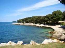 3. Врсар (Хорватия) - пляж