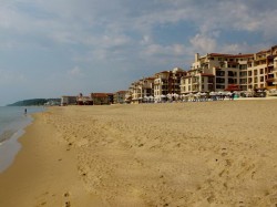 1. Обзор (Болгария) - пляж при отеле