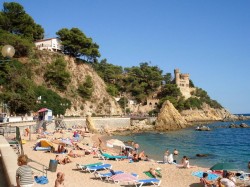 4. Ллорет де Мар (Испания) - пляж Ллорет