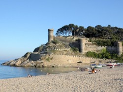 1. Тосса де Мар (Испания) - крепость Вилла-Велла