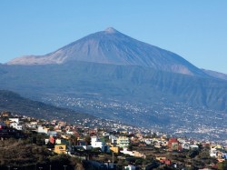 4. Пуэрто-де-ла-Круз (Канары) - вид на вулкан Тейде