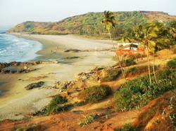3. Гоа северный (Индия) - Пляж Вагатор