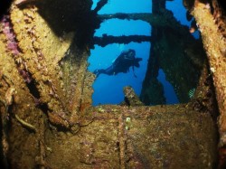 3. Бока-Чика (Доминикана) - затонувшее судно