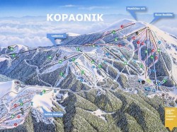 1. Копаоник - Карта горнолыжного курорта