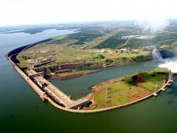 Парагвай - водохранилище Итайпу